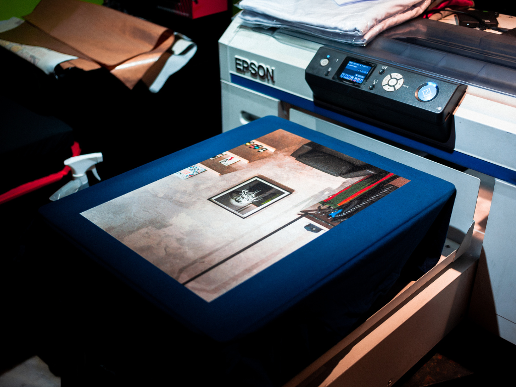 Selection of custom printing options for Plano and Frisco events and businesses