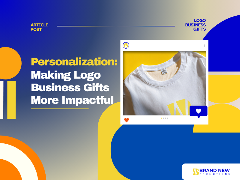 Personalized logo business gifts with engraved names for clients