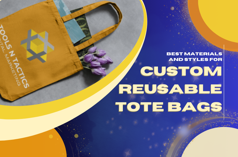 cotton, canvas, and jute reusable tote bags for branding campaigns