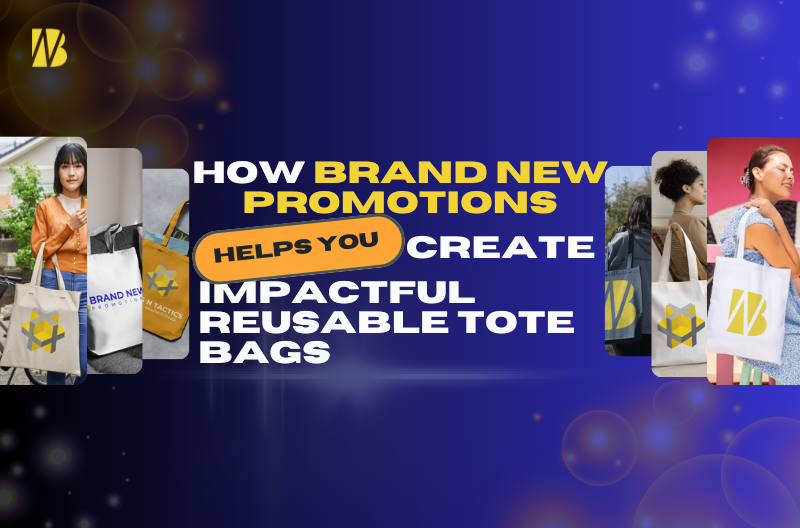 branded tote bags created by BRAND NEW Promotions for marketing success