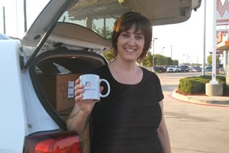 custom mugs Oklahoma happy customer