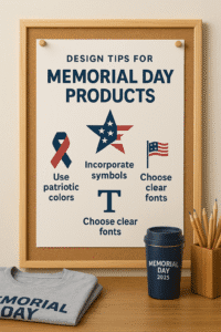 Design Tips for Memorial Day 2025 promotional items