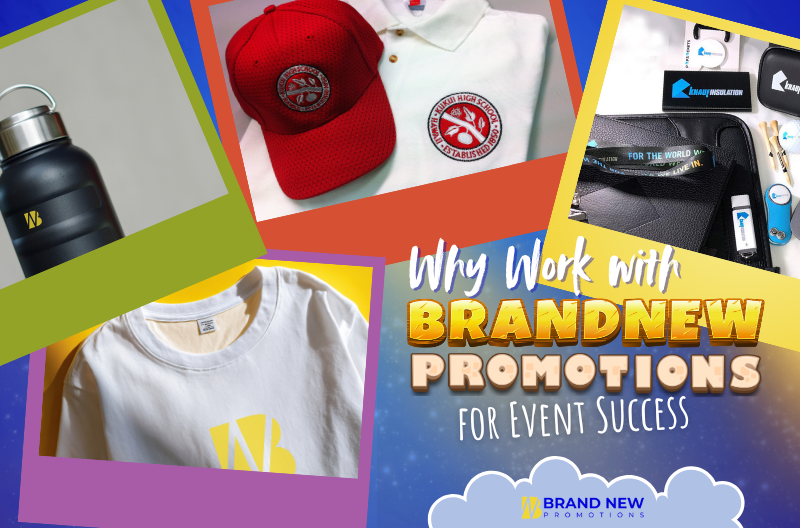 Branding experts from BRAND NEW Promotions planning event product strategy