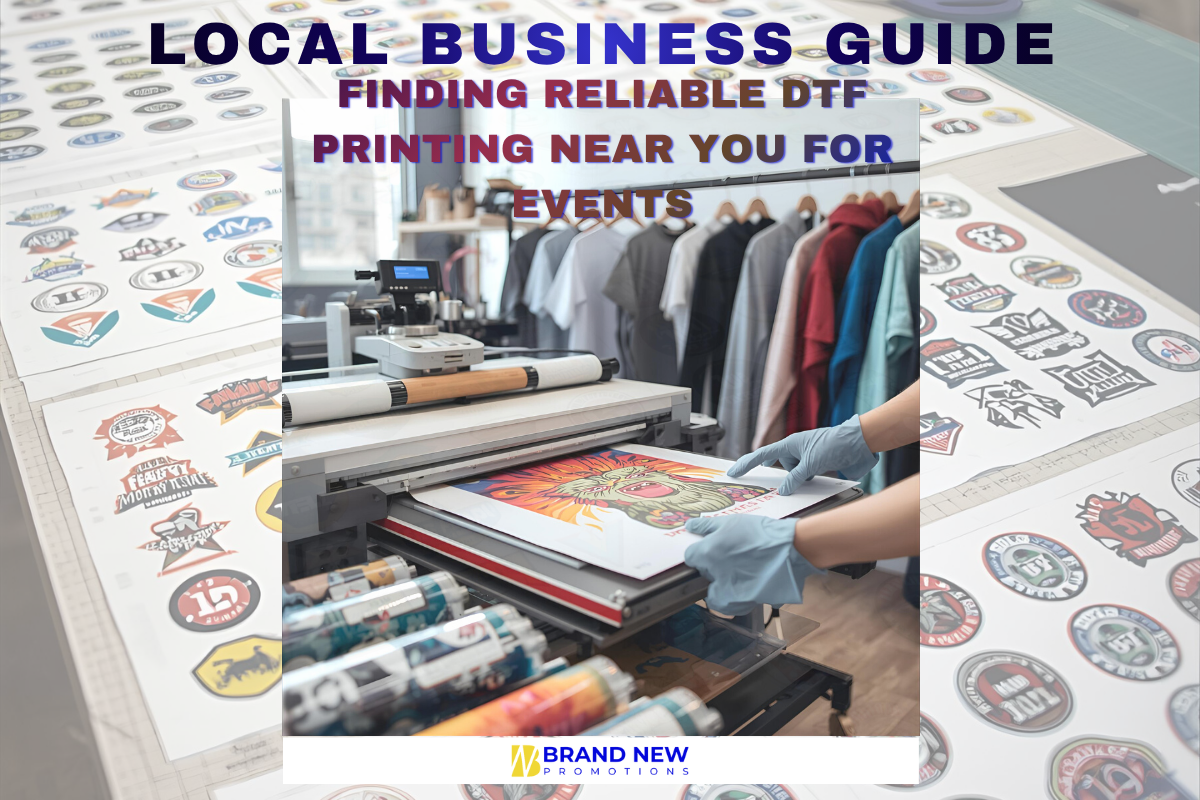 Local DTF Printing Near You for Custom Event Apparel and Merchandise