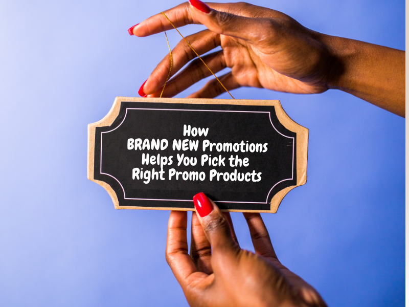 RAND NEW Promotions working with clients on how to pick the right promo products for their goals.