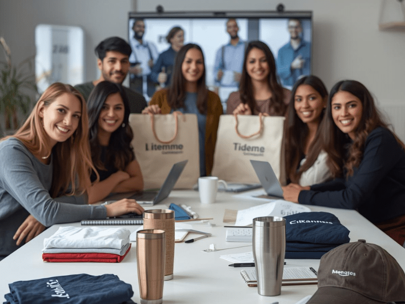 Small businesses using promotional marketing trends to increase brand awareness and customer loyalty