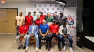 Nonprofit Promotional Marketing promotional products branded apparel resource image of NFL Alumni Texas
