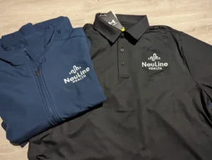 custom embroidery service medical clinic neuline health