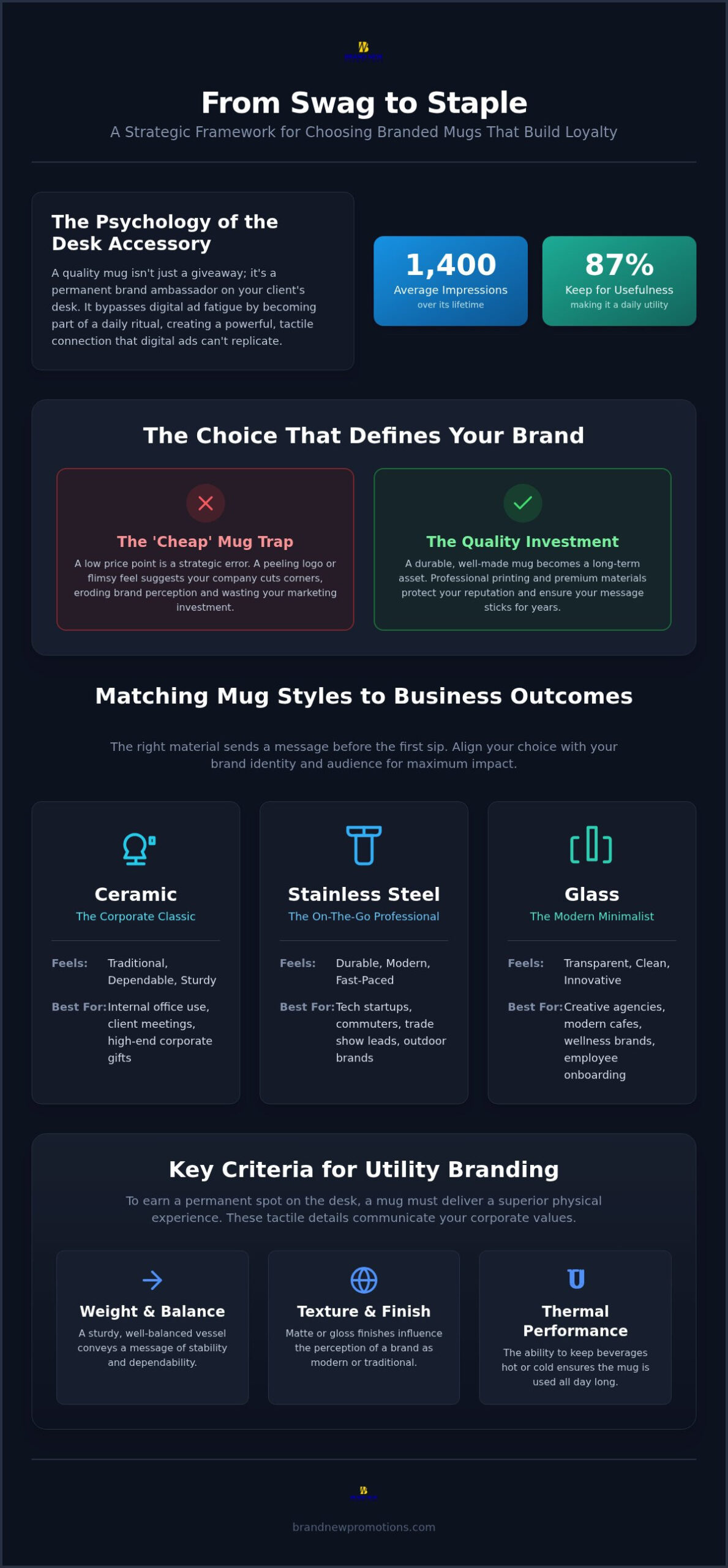 Strategic Guide to Custom Branded Mugs for Businesses
