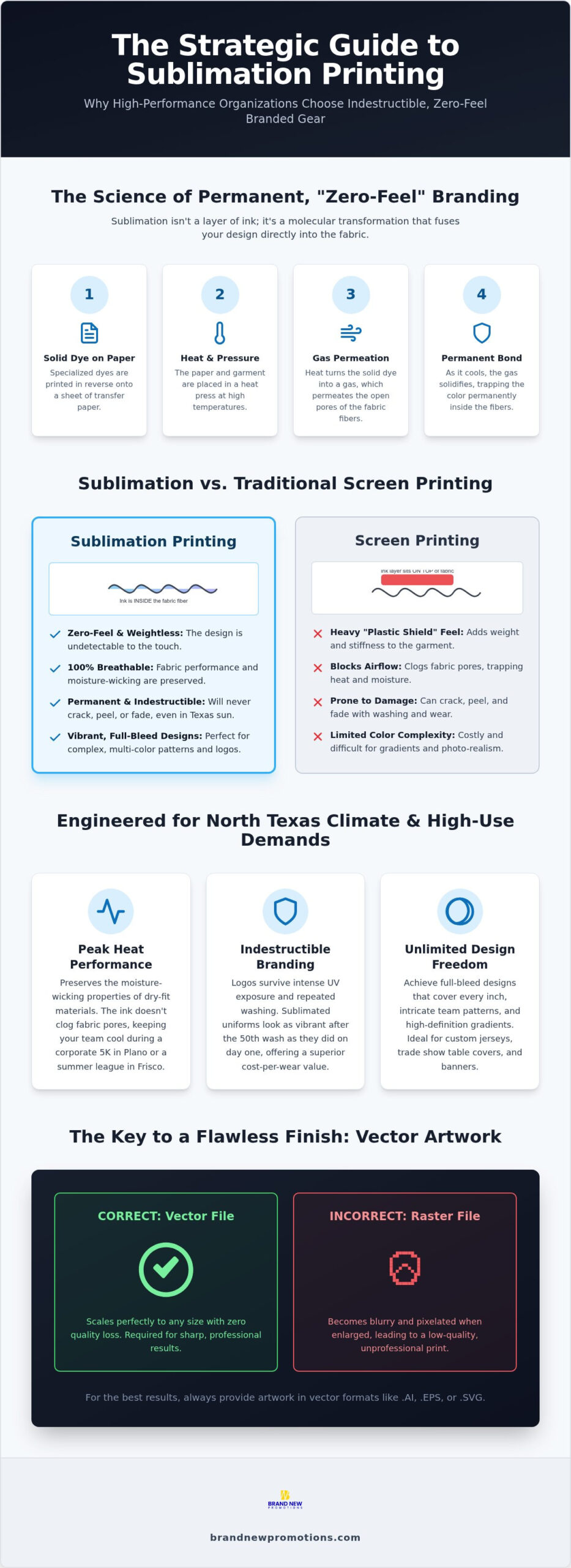 Strategic Guide to Sublimation Printing in Dallas 2026