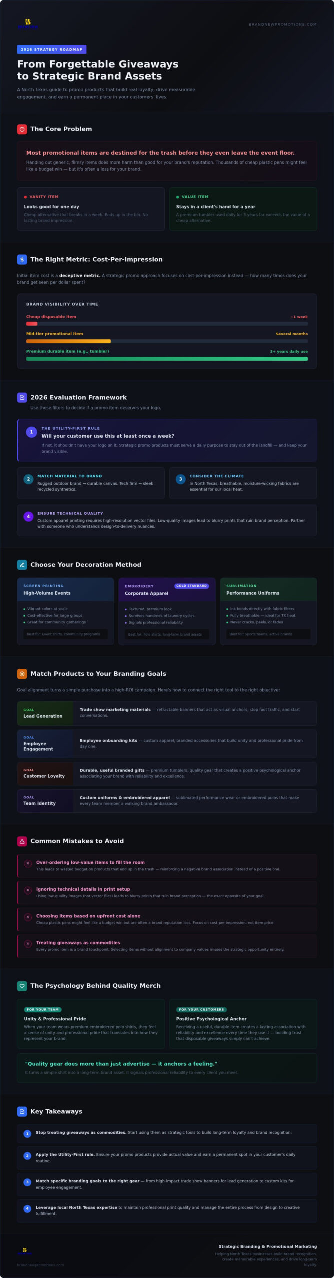 2026 Promo Product Buying Guide for North Texas Brands
