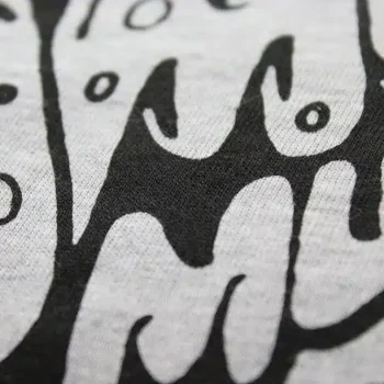 DischargeInkTshirtAmoebaMusicSoftTouch